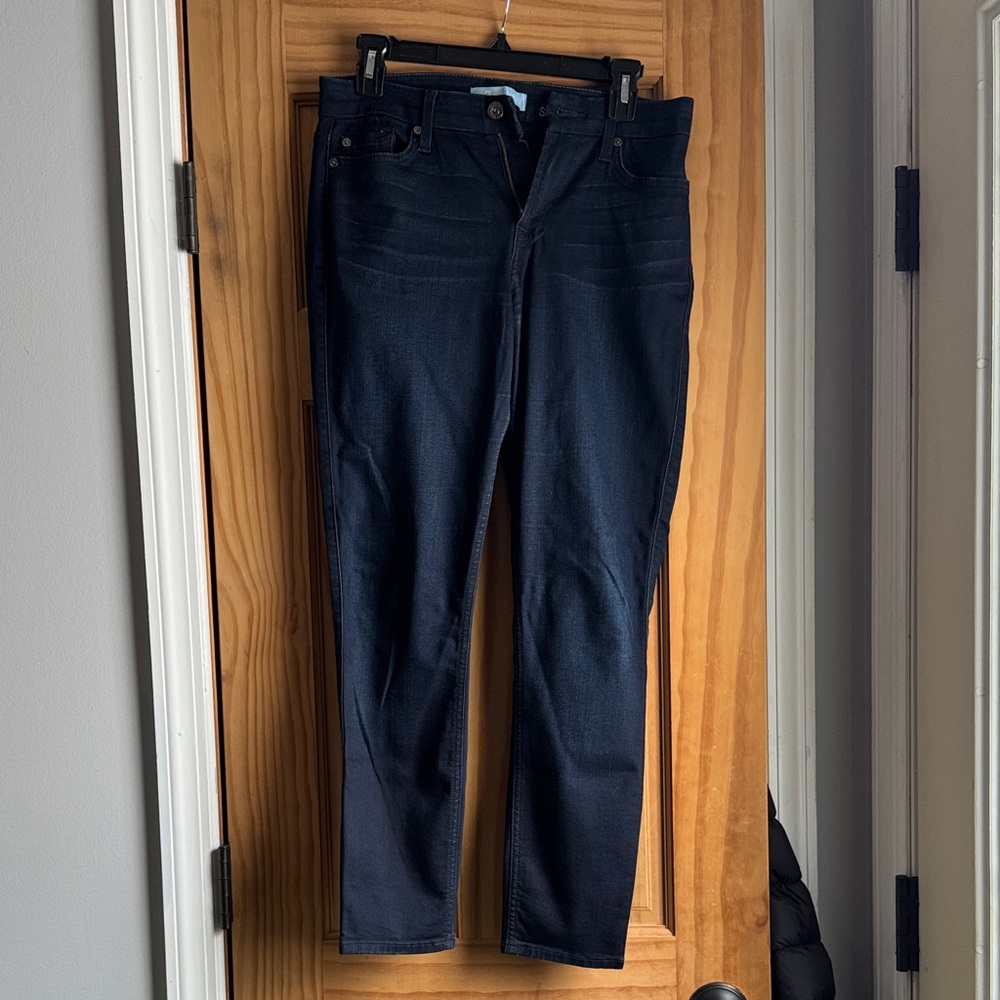 7 for all mankind Blair dark denim  Ankle Skinny Jeans